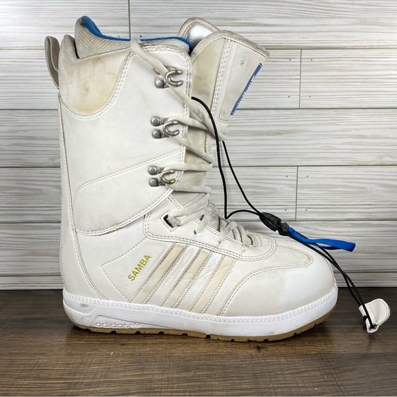 adidas Other - Adidas Samba Snowboarding Men’s White Boots - Men’s Size 9.5